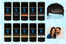 Diversified Hair™ Brand Keratin Hair Building Fibers - 27.5g - 10 Colors - USA