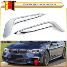 2x Sto�leiste Zierblende Sto�f�nger F�R BMW 5er G30 G31 2017-2020 Chrom 85283