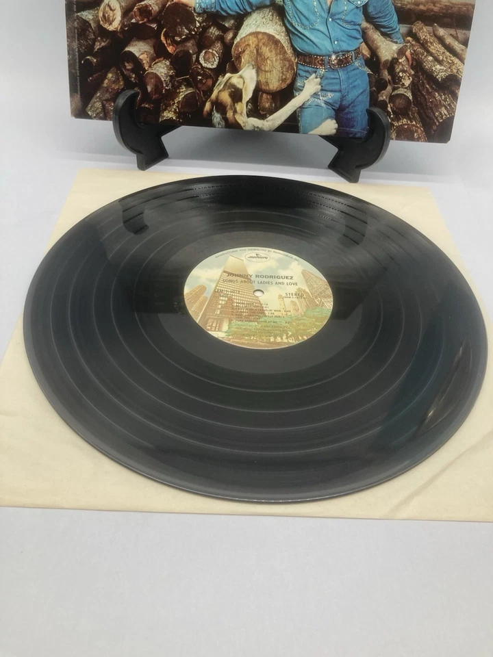 Johnny Rodriguez Songs About Ladies and Love  Vinyl Lp 1974 Mercury SRM-1-1012 - Image 4 of 4