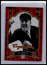 2012 Panini Cooperstown #97 Al Barlick Crystal Collection Red #/399