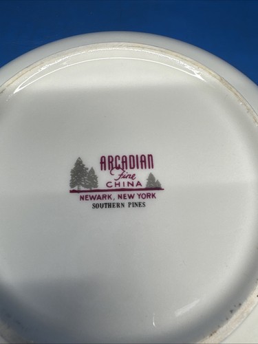 Southern Pines Arcadian Fine China Round Serving Bowl - Picture 7 of 9