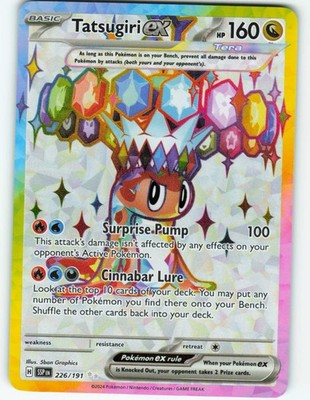 cyaroさま Tatsugiri ex - 226/191 Surging Sparks - Pokémon TCG - 2024 | eBay
