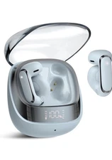 Wireless Earbuds, Clip On Ear Headphones, Bluetooth 5.4 HiFi Stereo Earbuds, ...