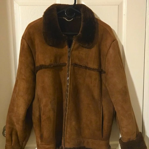 Vintage Sheepskin Jacket - product listing photo