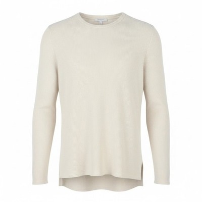 AMERICAN EAGLE OUTFITTERS Men Sweatshirt 2XL Light Cream Soft Crew Pull On *