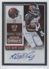 2015 Panini Contenders Rookie Playoff Ticket 75/99 Kaelin Clay (Base) Auto 0v1