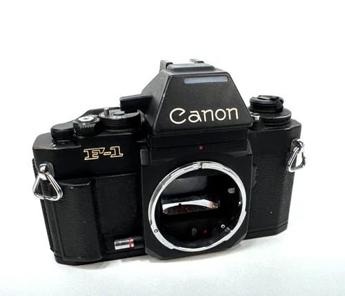 Canon F-1  35mm SLR Film Camera Body W/ AE Range Finder As-is Parts or Repair