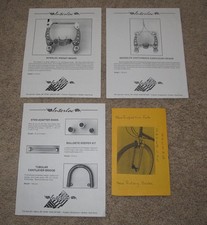 IRD Interloc Racing Design MTB Bicycle & Parts Brochures Lot of