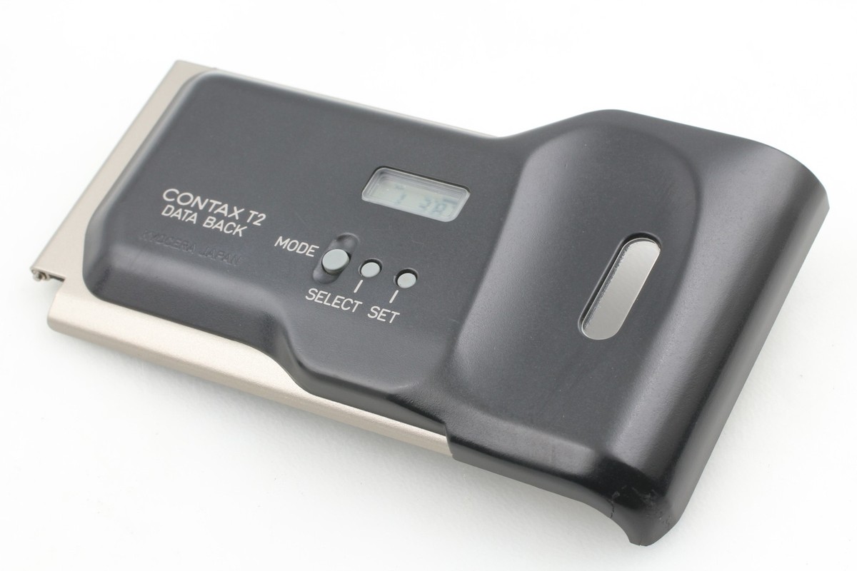 MINT in Box ] Contax T2 Data Back CX-T2 Titanium for Contax