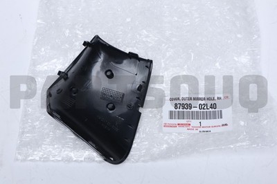 8793902L40 Genuine Toyota COVER, OUTER MIRROR HOLE, RH 87939-02L40