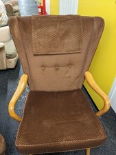 Pair of Howard Keith “Bambino” Lounge Chairs Mid Century Vintage. Retro MCM