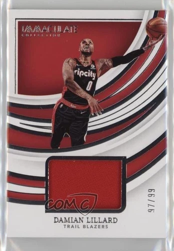 2021-22 Panini Immaculate Remarkable Jerseys /99 Damian Lillard #RJ-DL