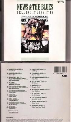 Various Artists, News & the Blues: Telling It Like , audioCD