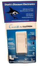 Lutron (Diva) Smart Dimmer Switch - White (DVRF-6L-WH-R). NEW. FREE SHIPPING