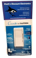 Lutron (Diva) Smart Dimmer Switch - White (DVRF-6L-WH-R). NEW. FREE SHIPPING