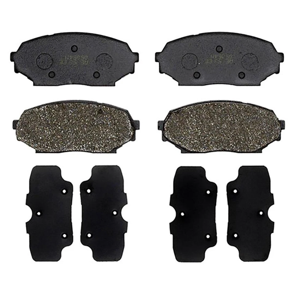 Element3 前金属刹车片和后鞋适用于 1990 - 1993 Geo Storm — 第 3/4 张图片