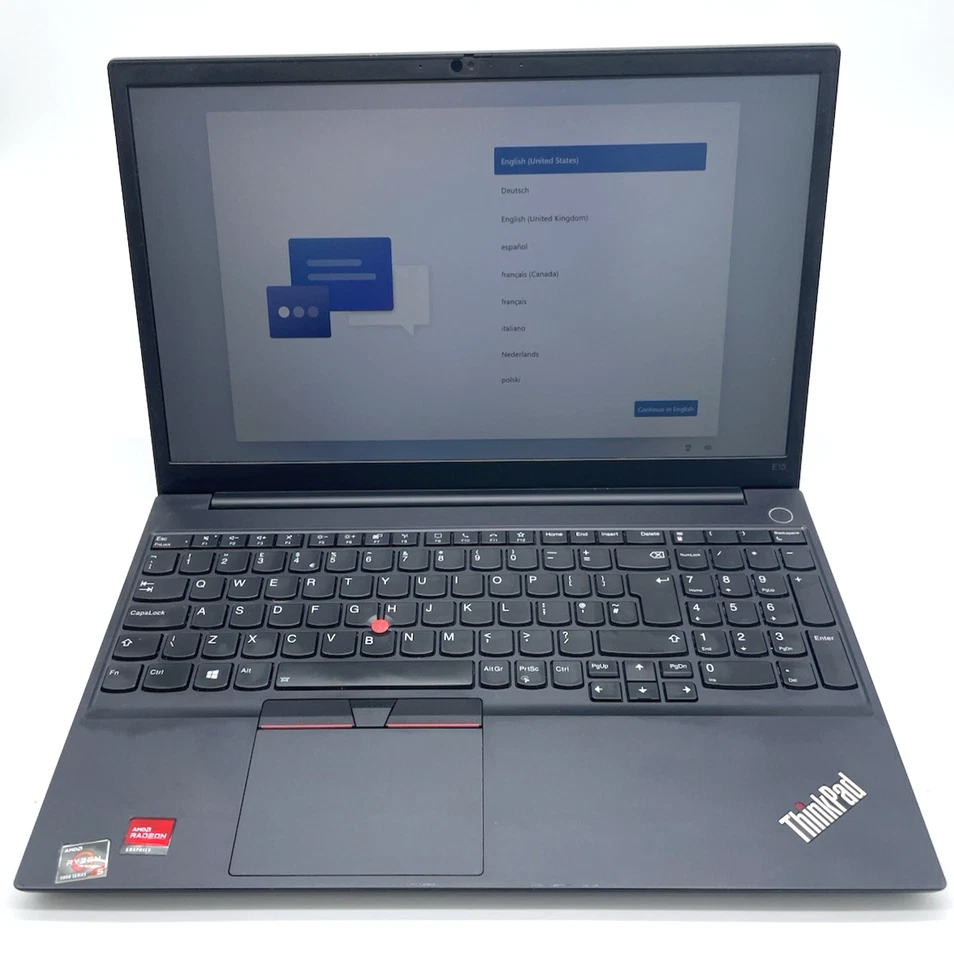 Lenovo ThinkPad E15 · Ryzen 5 5500U · 8GB · 256GB, photo 1 of 5