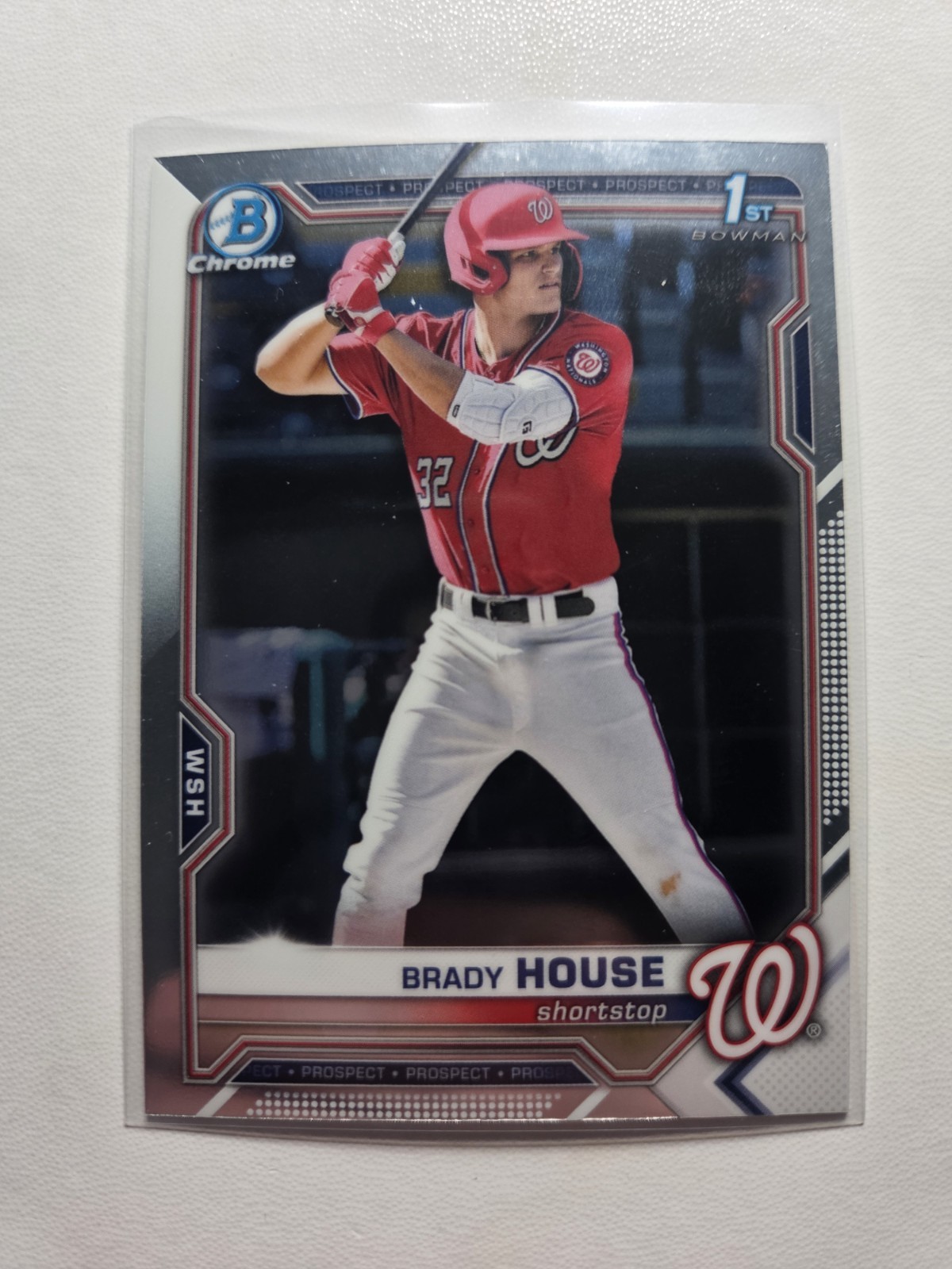 2021 Bowman Chrome 1st Brady House BDC 186 Nationals