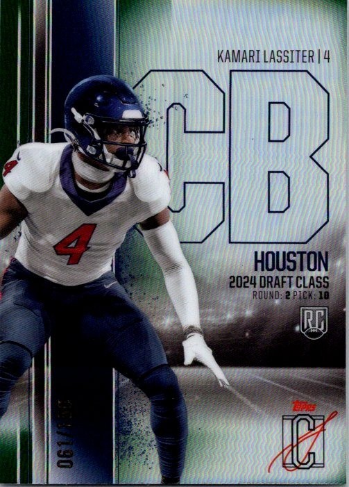 2024 Topps Signature Class Kamari Lassiter #RCV-54 RC /150 Texans