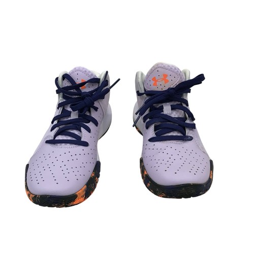 Under Armour Niños Jóvenes Baloncesto Zapatos de caña alta Tenis 5Y Púrpura Unisex - Imagen 5 de 6