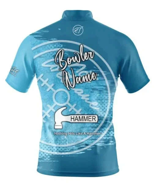 NU Blue Hammer Bowling Jersey