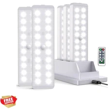 LED Closet Light with Charging Station, 5 Pcs Dimmer Rechargeable Motion Sens...