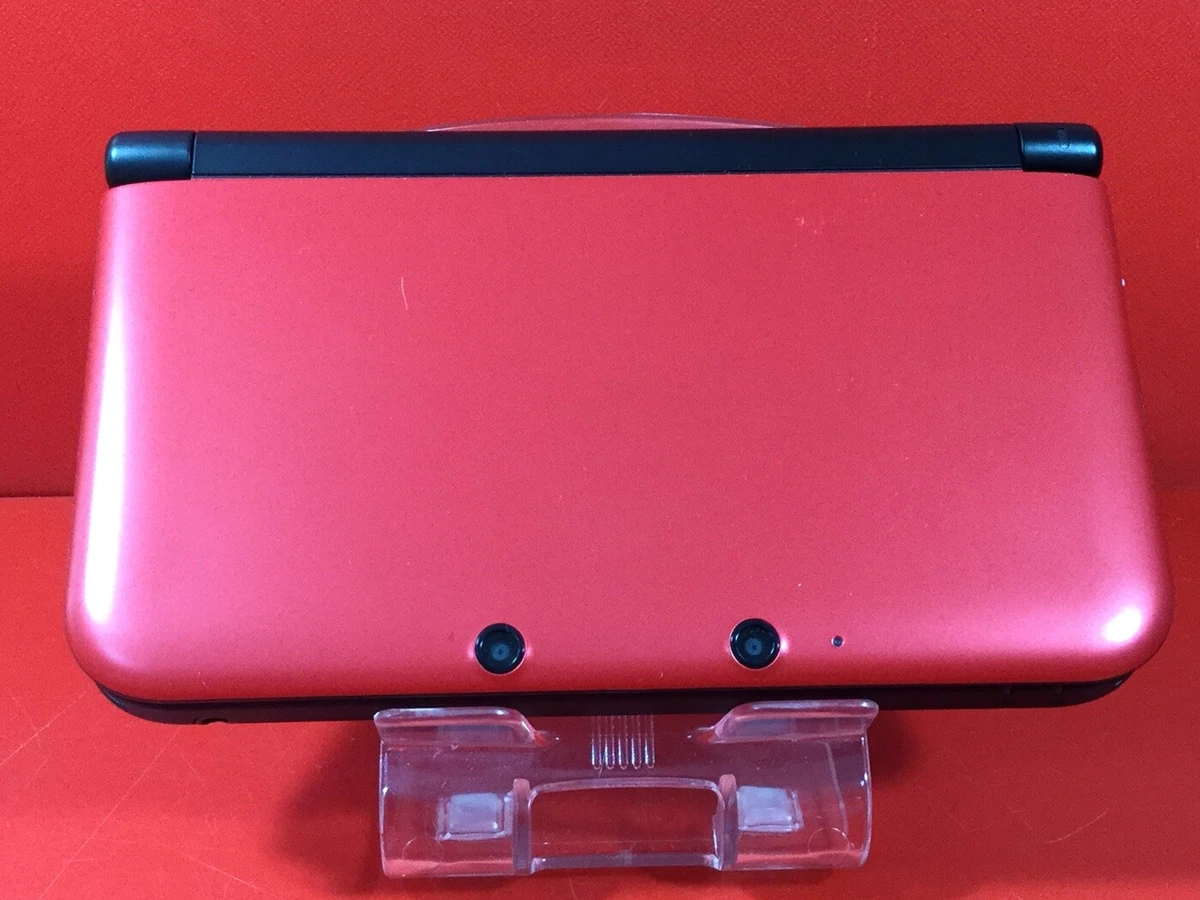 USED Nintendo 3ds LL XL Console Red × Black color console only F/S  