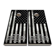 Veteran Cornhole Design Veteran Cornhole decal wrap