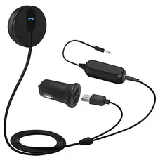 Bk01 Bluetooth Car Kit Wireless Receiver For Handsfree Talking And Music Streami
