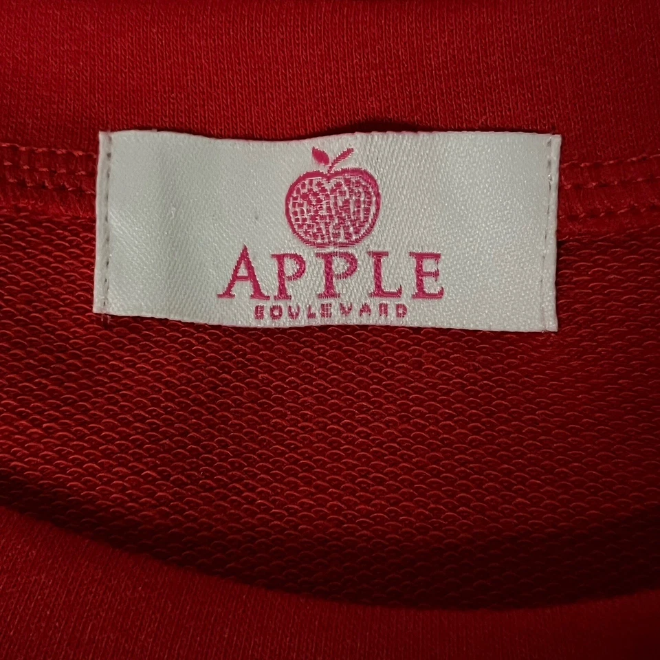 Sudadera de Navidad para mujer S lentejuelas rojas árboles de Navidad Foto 3 de 4