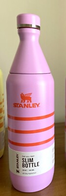 Stanley 20 oz Stainless Steel All Day Slim Bottle-AMETHYST STRIPE Target NWT