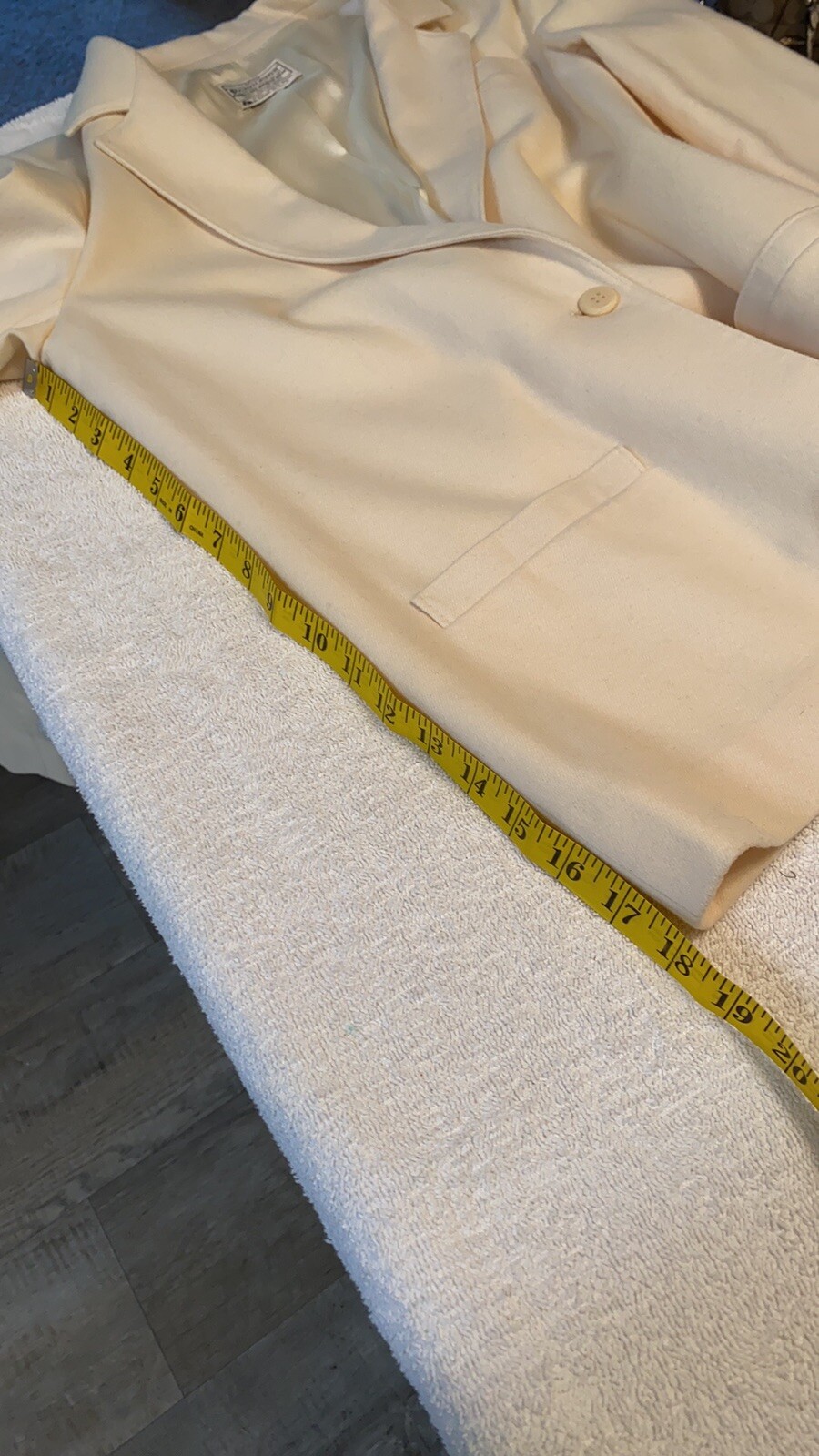 Miss Pendleton wool jacket 1 button Size 11-12 - image 3