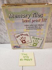 Small Steps Handprint Tile Kit..Tiles Only