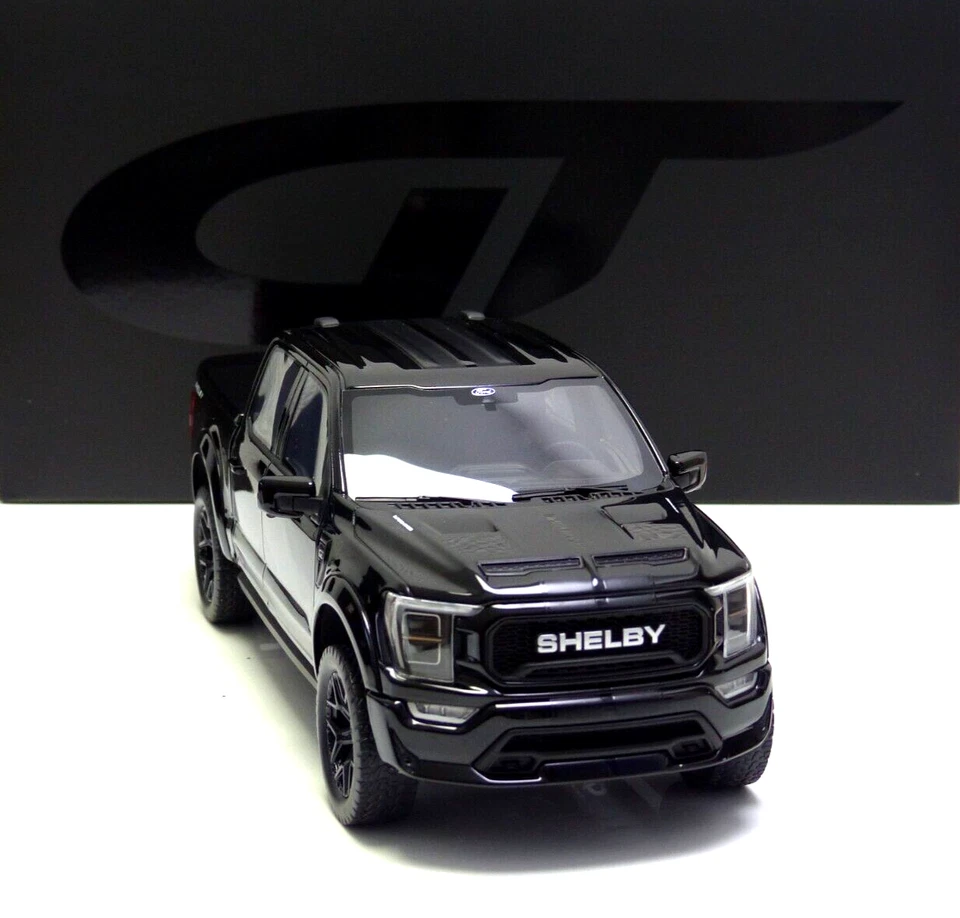 Shelby F-150 800HP Centennial Edizione 2024 Nero/Nero Cerchioni 1:18 GT919 - Immagine 4 di 4