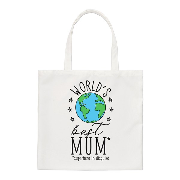 Weltweit Best Mum Regular Tragetasche Lustig Muttertag Shopper Schulter-image