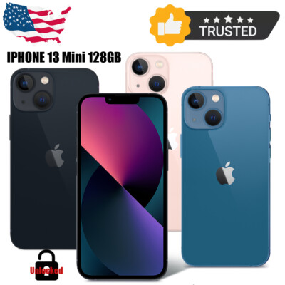 Brand NEW Apple iPhone 13 Mini A2481 128GB 256GB 512GB Factory Unlocked GSM+CDMA