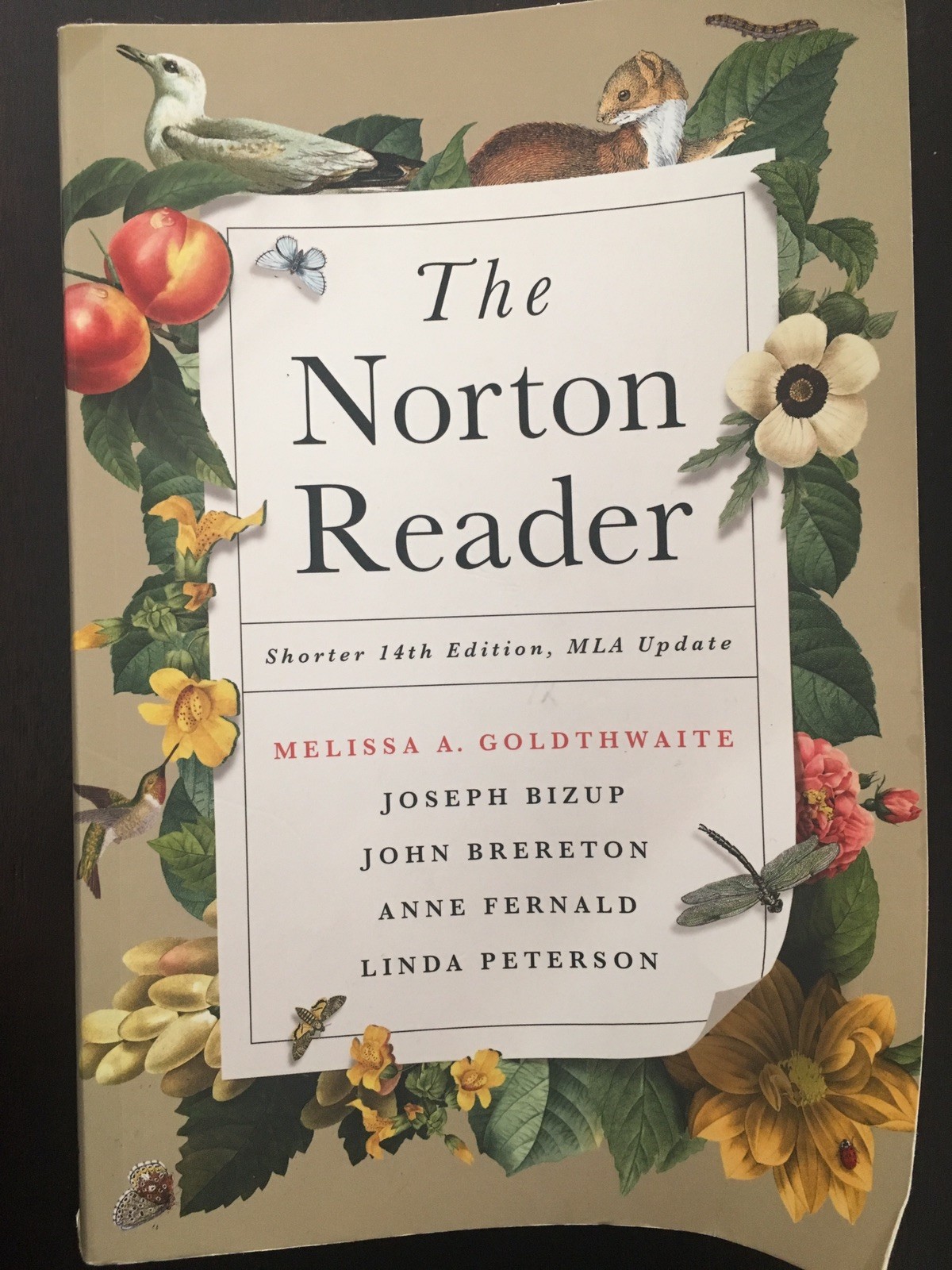The norton reader 14th edition