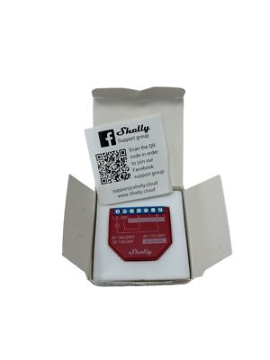 Shelly Plus 1PM WLAN & Bluetooth Relais Schalter mit Strommessung Smart Home