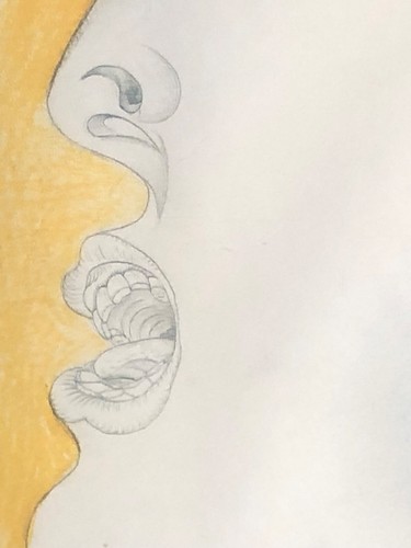 D'après Picasso, reproduction "tête de femme" dessin préparatoire Guernica - Photo 9/11