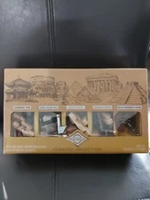 New! True Genius Curated Collection: 5 Brainteaser Puzzles Wood & Metal (6477)