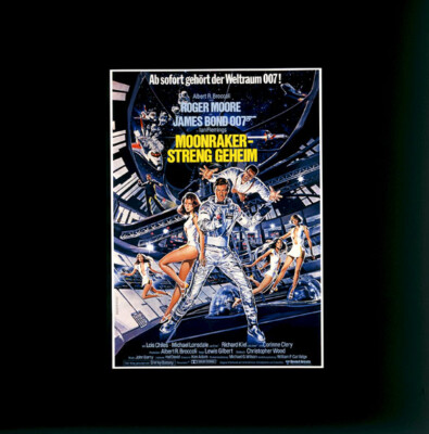 James Bond 007 - Moonraker - Streng Geheim ORIGINAL Kino-Dia / Film-Dia R. Moore