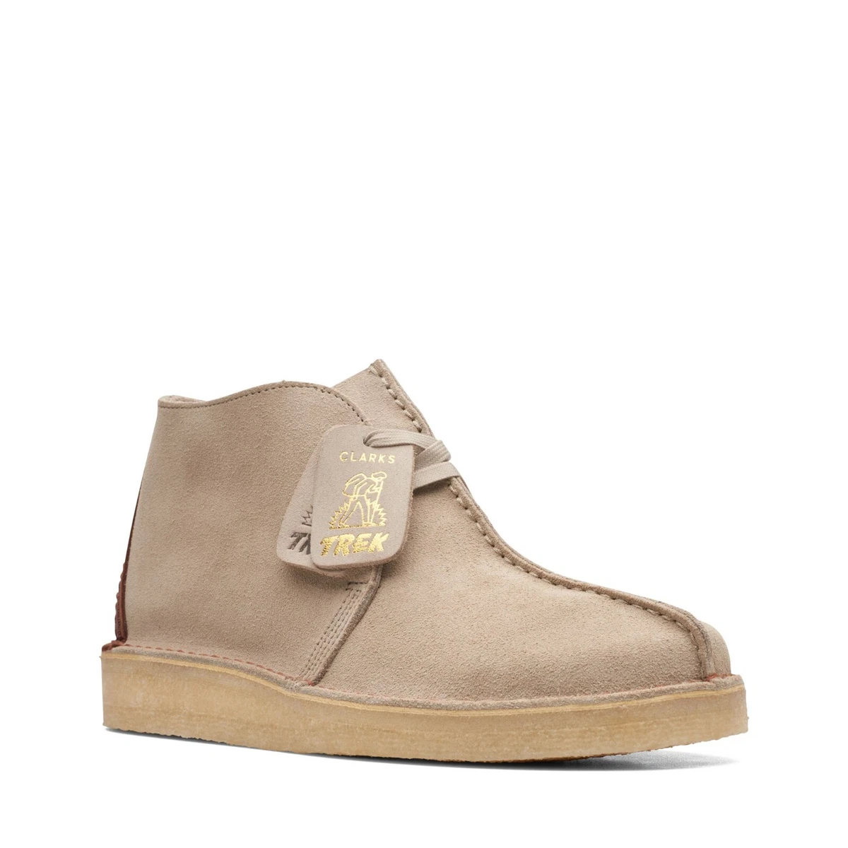 Clarks Originals Men s Desert Trek Hi 50 Sand Suede 26169535