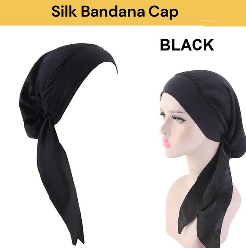 Womens Muslim Hijab Cancer Chemo Hat Turban Hair Loss Head Wrap Scarf Bandana - Picture 17 of 19