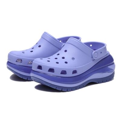 Crocs Classic Mega Crush Clog Unisex Thick Soled Sandals Various