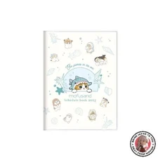 NEW Sunstar Stationery mofusand 2025 Monthly Notebook A6 Whale Shark Cat