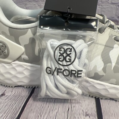 New G/Fore G4 Men's Camo White Grey MG4+ Golf Shoes