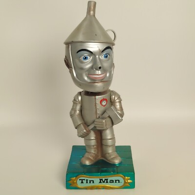 Funko Wacky Wobbler Tin Man Emerald Chrome Base Wizard of Oz No Box