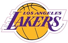 Los Angeles Lakers Basketball Vinyl Decal Sticker Car Truck Bumper Tumbler Mug