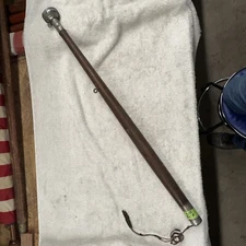 Vintage Chris Craft Garwood Stern Flag Pole 30.5" Tip To Tip