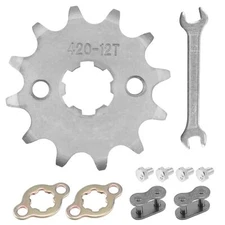 420 12T Front Sprocket 125cc-160cc ATV Quad Dirt Pit Mini Bike Chinese